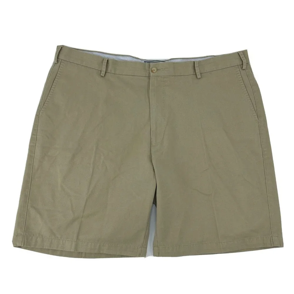 Peter Millar Shorts Men's 42 Beige Golf Flat‎ Front 100% Pima Cotton
